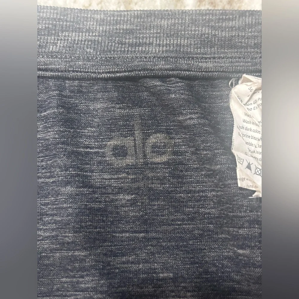 Alo Yoga Men's Energy Tank, black/charcoal heather,
